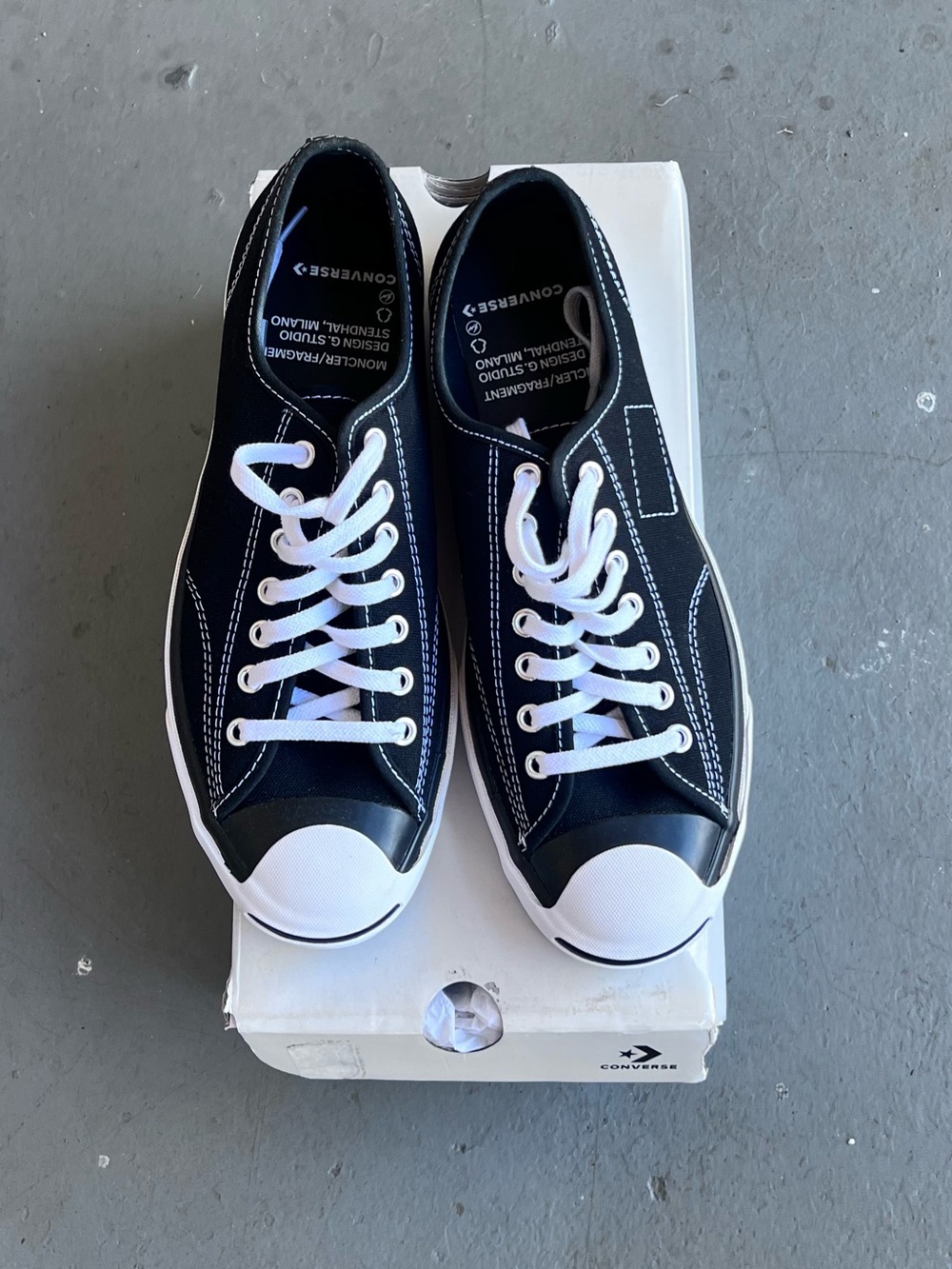 Moncler x Fragment x Converse Jack Purcell Fraylor II Sneakers EU 42 / 8.5